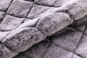 Kúpeľňový koberček MOYO CUT antracitový