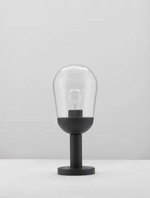 Vonkajšia záhradná lampa Omika B 15 tmavo sivé