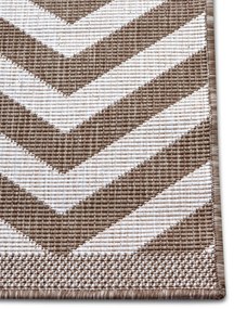 NORTHRUGS - Hanse Home koberce Kusový koberec Twin Supreme 105471 Palma Linen – na von aj na doma - 80x350 cm