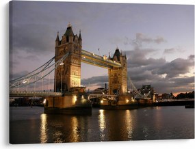 Obrázok - Tower Bridge v noci (70x50 cm)