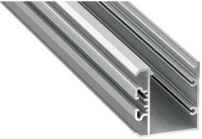 Led-Labs LED profil LUMINES typ Unico strieborný elox 1m