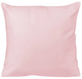 SATÉNOVÁ OBLIEČKA NA VANKÚŠ 006 40X40 CM SVETLORUŽOVÁ