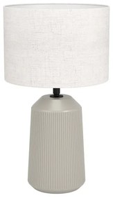 Eglo 900823 - Stolná lampa CAPALBIO 1xE27/40W/230V krémová