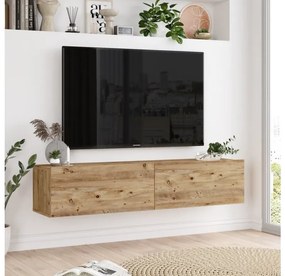 Závesný TV stolík Houseland Farfallo borovica Atlantic