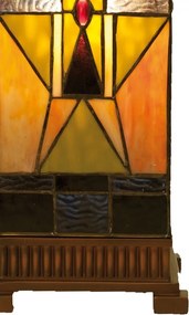 Stolná lampa Tiffany Cadence- 18 * 45 cm 1x E27 / max 60W