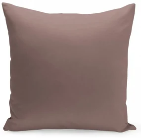Jednofarebná obliečka v kakaovej farbe 40x40 cm