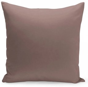 Jednofarebná obliečka v kakaovej  farbe 40x40 cm