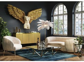 Gela Angel dekorácia bielo-zlatá 203x140 cm