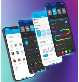 Govee - Neon SMART ohybný LED pásik RGBIC 2m Wi-Fi IP67