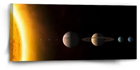 Sablio Obraz Planéty - 110x50 cm