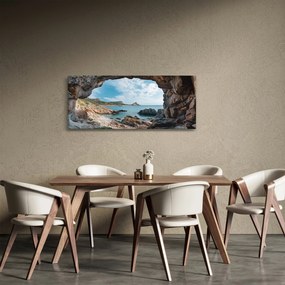 Obraz - Jaskyňa pri mori (120x50 cm)
