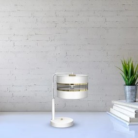 Stolná lampa ULTIMO 1xE27/6W/230V biela