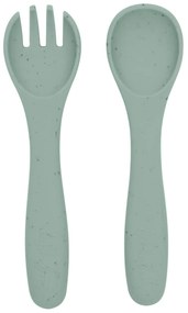 Príbor 2-dielny Platinum Silicone Sage