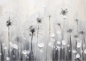 Obraz - Púpavy, maľba (70x50 cm)
