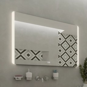 Nimco LED zrkadlo 1000x700 s dvoma dotykovými senzormi - ZP 17004VX