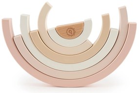 Bieco - Skladacia drevená dúha - jelenček Ella