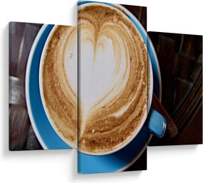 Obraz - Latte Art (90x60 cm)