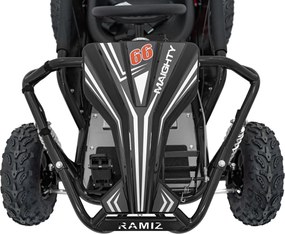 Ramiz Elektrická motokára MAIGHTY Čierna