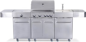 Plynový gril G21 Arizona, BBQ kuchyňa Premium Line 6 horákov + zadarmo redukčný ventil