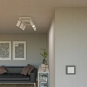 Bodové svietidlo 6xGU10/30W/230V biele