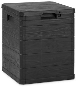 Tmavosivý záhradný úložný box Woodys – Toomax