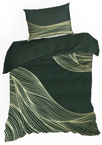 MAKOSATÉNOVÉ OBLIEČKY PREMIUM3 200X220 CM, 2KS 70X80 CM ZELENÉ