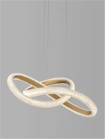 LED luster Medora A 75.5 zlaté