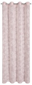 Hotová záclona JANTAR 140x250 CM ružová