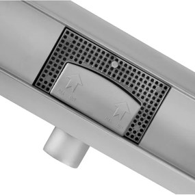 REA-G2503 - odtokový žľab NEOX 80 cm z nerezovej ocele