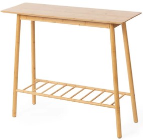 Konzolový stolík v prírodnej farbe 30x90 cm – Compactor