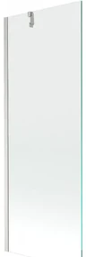 Mexen Next, 1-krídlová vaňová zástena 70 x 150 cm, 6mm číre sklo, oceľová, 895-070-000-00-00-97