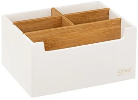 Biely organizér s 5 priehradkami NATUREO
