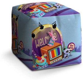 Sablio Taburet Bus stop: 40x40x40 cm