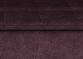 Rozkladacia pohovka Sweet, tmavofialová látka