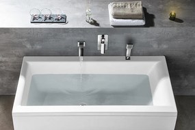 Polysan Polysan, CLEO obdĺžniková vaňa 150x75x48cm, biela, 27611