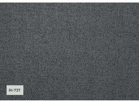 Sivá rozkladacia rohová pohovka (variabilná) Homely Tommy – Miuform