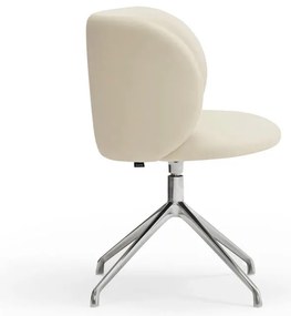 Béžové čalúnené jedálenské kreslo Mogi – Teulat