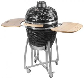 Gril Kamado Egg 21", čierny, priemer roštu 46,7 cm