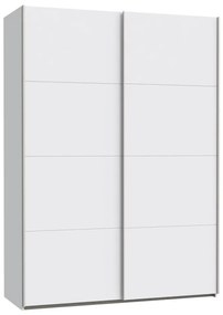 Biela šatníková skriňa KARO 150x210 cm