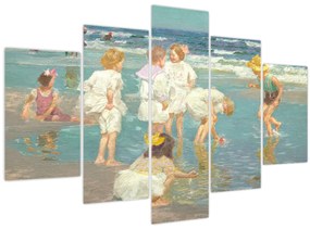 Obraz - Edward Henry Potthast, A Holiday, reprodukcia (150x105 cm)