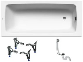 Kaldewei Cayono obdĺžniková vaňa 170x70 cm smaltovaná oceľ ľavá aj pravá KWB749