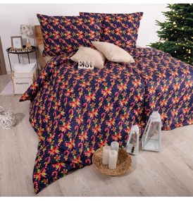 Vianočné obliečky bavlnené Candyland EMI