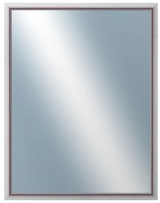 DANTIK - Zrkadlo v rámu, rozmer s rámom 70x90 cm z lišty RIVIERA vínová (3104)