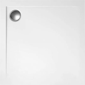 Polimat Štvorcová akrylátová sprchová vanička Geos 80x80 (90x90, 100x100) POLIMAT-Farba: Biela, POLIMAT-Rozmery: 80x80