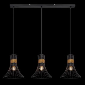 Globo 54814-3H - Luster na lanku PURRA 3xE27/60W/230V