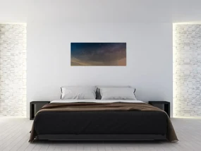 Obraz nočnej oblohy (120x50 cm)