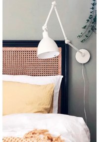 ByRydens 2827660-5007 - Stmievateľná nástenná lampa BAZAR 1xE27/5W/230V biela