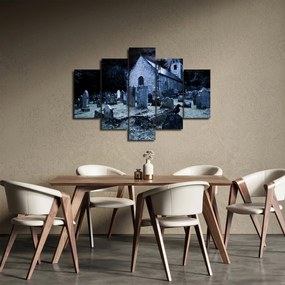 Obraz - Temná noc (150x105 cm)