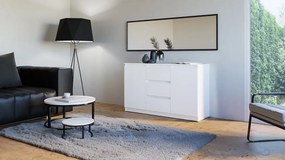 Set 2ks. komôd Cervantina 1 (biela). Akcia -19%. Vlastná spoľahlivá doprava až k Vám domov. 1132871
