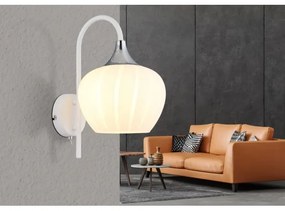 Globo 15548WW - Nástenná lampa MAXY 1xE27/40W/230V biela